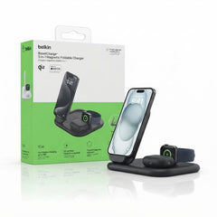 Belkin BoostCharge 3-in-1 Magnetic Foldable Charger