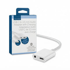 Insignia USB-C to 3.5 mm Audio Adapter with Charging — Up to 60W