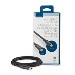 Insignia 6 ft USB-C to Mini-B Charging Cable – 480 Mbps