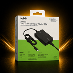 Belkin Connect USB-C Core GaN Power Adapter 100W – USB-C PD Charger