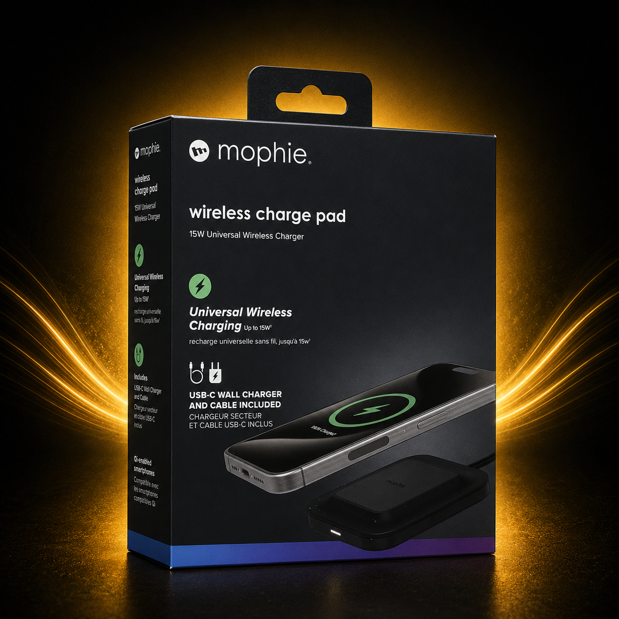Mophie 15W Universal Wireless Charge Pad – Wireless Charger