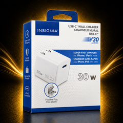 Insignia 30W USB-C Wall Charger – V30 Series