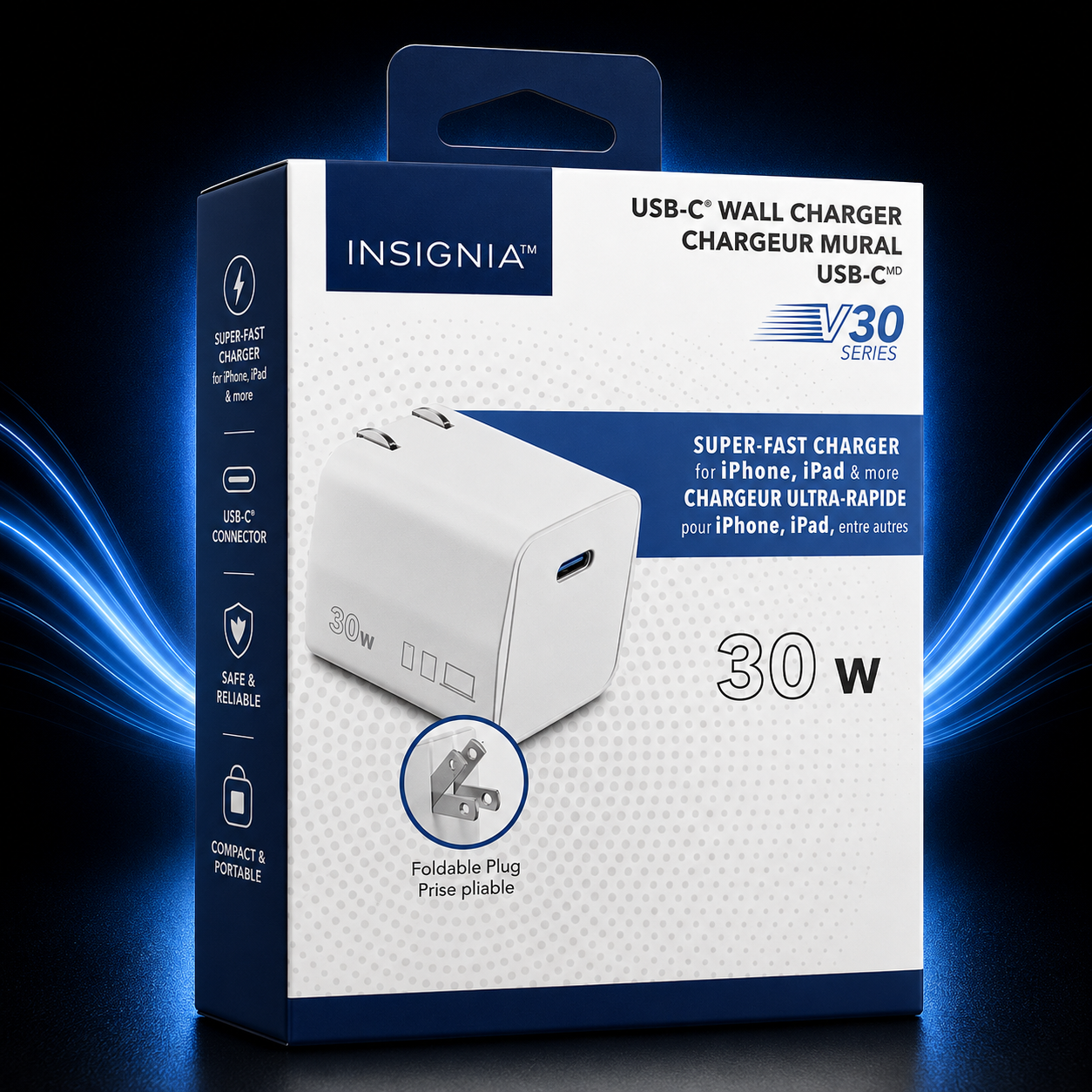 Insignia V30 Series 30W USB-C Wall Charger