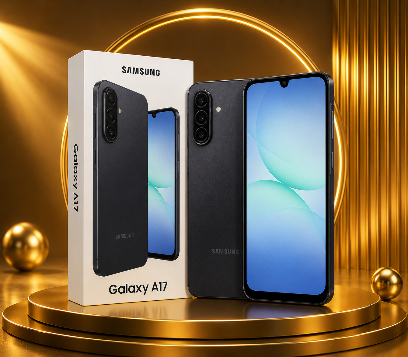 Samsung Galaxy A17 – 6.7" Super AMOLED Display | 50MP OIS Camera | 5000mAh Battery