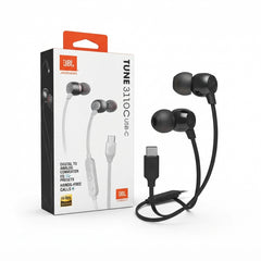 JBL Tune 310C USB-C In-Ear Headphones with Hi-Res Audio and Mic