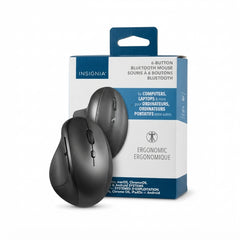 Insignia 6-Button Bluetooth Mouse – Ergonomic Wireless Mouse